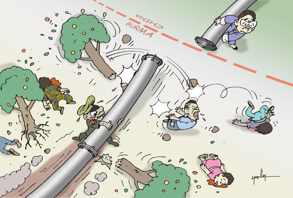 Vignetta - Oil and Gas Pipeline
