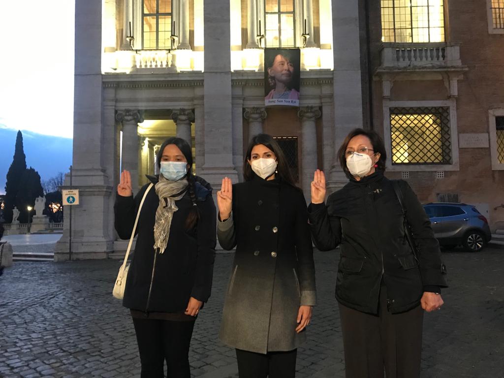 La Città di Roma  rinnova la cittadinanza onoraria ad Aung San SuuKyi