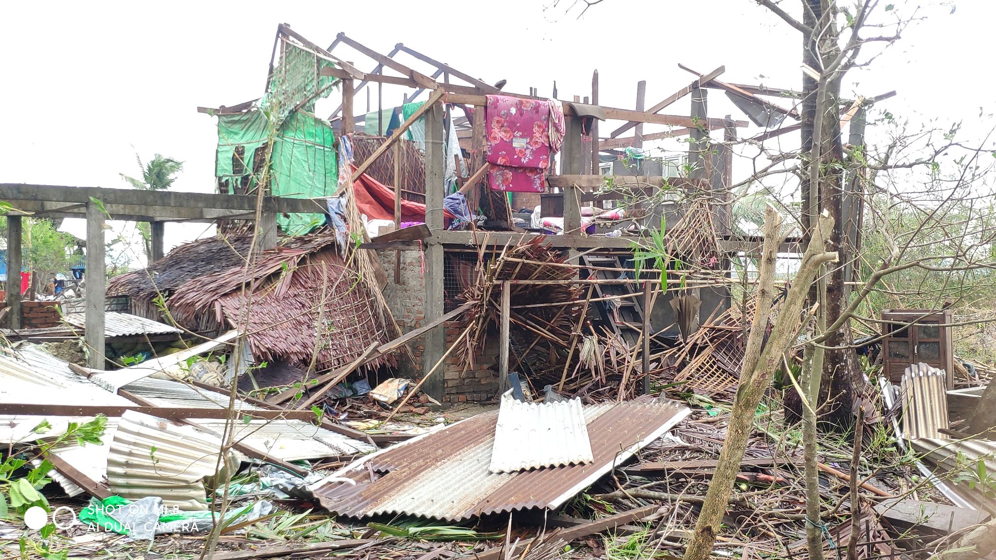 La giunta militare responsabile dell'alto numero di morti a seguito del ciclone Mocha nello Stato Rakhine