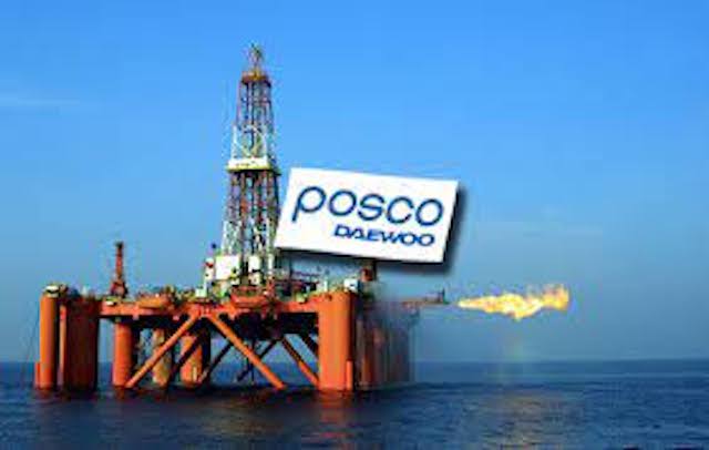 La azienda malese petrolifera e del gas Posco  ha sospeso le attività  in Birmania.